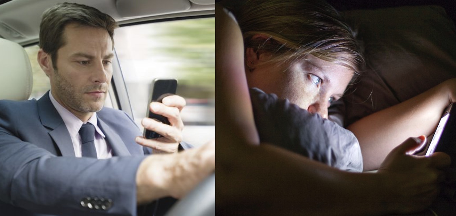 People struggling with digital device use
